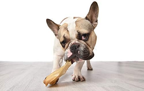 EcoKind Pet Treats Jumbo (6-8 inches Each) Cow Ear Dog Treats - 100% All-Natural Beef Dog Chews - Promotes Dental Health - Durable & Long-Lasting, Free Range Grass Fed Cattle (200 Ears)