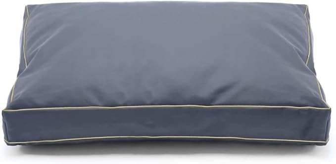 Dog Bed Cover 30Lx20Wx4H Inch.Waterproof Heavy Duty Durable Oxford Dog Bed Replacement Covers with Zipper.Washable Removable Pet Bed Mattress Protector Cover.Grey,Cover Only.