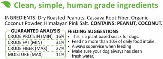 Peanut Butter Bars for Dogs, 0.7 Ounce, 16-Pack (Variety) Dog Treat