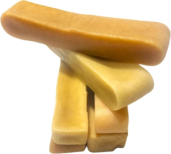 Himalayan Yak Cheese Dog Chew - (Small-Medium-Large-Extra Large-Jumbo) - Cheese Bones for Dogs - All Natural - for Aggressive Chewers - Sherpa Chew (Extra Large 2 Count)