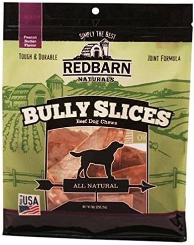 Redbarn Bully Slices for Dogs | Highly Palatable, Long-Lasting Natural Dental Treats with Functional Ingredients, 9 oz. (Pack of 4) - Variety Pack
