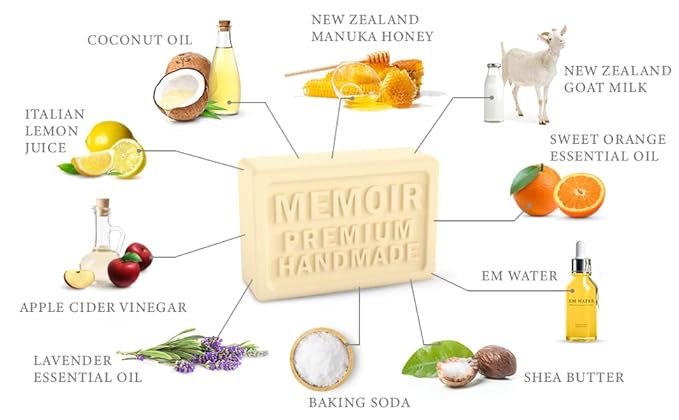 Memoir Pubble Soap β Natural Pet Shampoo Bar for Irritated, Itchy, Dry & Sensitive Skin | Manuka Honey & Goat Milk from New Zealand | Great for Puppy, Kitten and Small Animals | 4.5oz | Dogs & Cats