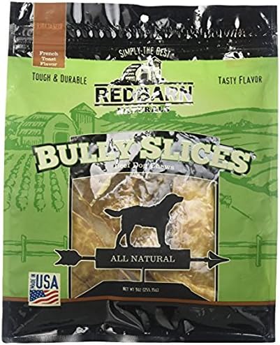 Redbarn Bully Slices for Dogs | Highly Palatable, Long-Lasting Natural Dental Treats with Functional Ingredients, 9 oz. (Pack of 4) - Variety Pack