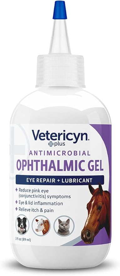 Vetericyn Plus Dog and Cat Eye Care | Flush and Soothe Eye Irritations, Dog Tear Stain Cleaner, Safe for All Animals. (Eye Care Kit)