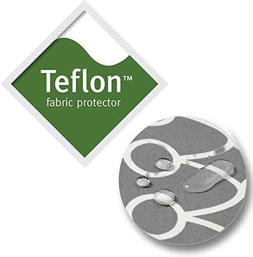 Midwest Homes for Pets Over-Stuffed Dog Bed feat Teflon with Gray/Fleece Pattern, Large