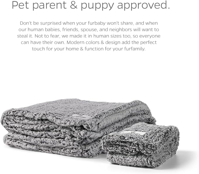 Pet Parents Pet Blanket, Water Resistant Cat Blanket, Dog Blanket, Puppy Blanket, Dog Blanket for Small Dogs, Dog Blanket for Medium Dogs, Dog Blanket for Large Dogs, Dog Blanket for Couch, 24"x32"