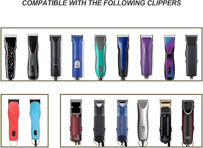 Detachable Pet Dog Grooming Wide Blades-Size 30W Dog Grooming Wide Blade,Compatible with Most Andis,Oster A5,Wahl km10 Clippers -2PCS 30W(Black)