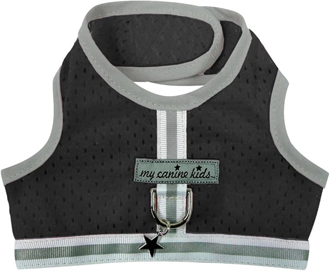 Athletic Mesh Dog Harness for Teacup, XSmall - Small Dogs and Puppies | Reflective Trim and Comfortable Velcro Closure