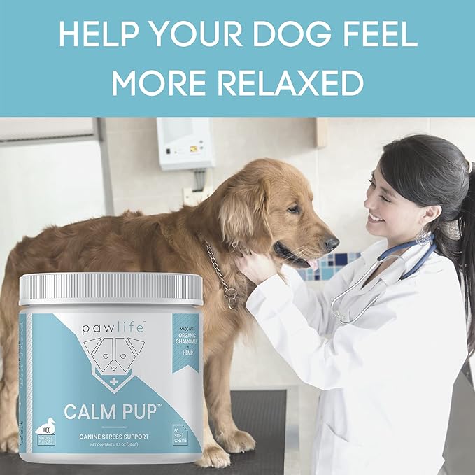 Hemp Dog Calming Chews - Anxiety Relief Treats, 120 Calming Treats for Dogs, Calm Pup Dog Anxiety Relief & Joint Support, Oil Infused Calming Chews for Dogs Anxiety (Bacon Flavor)