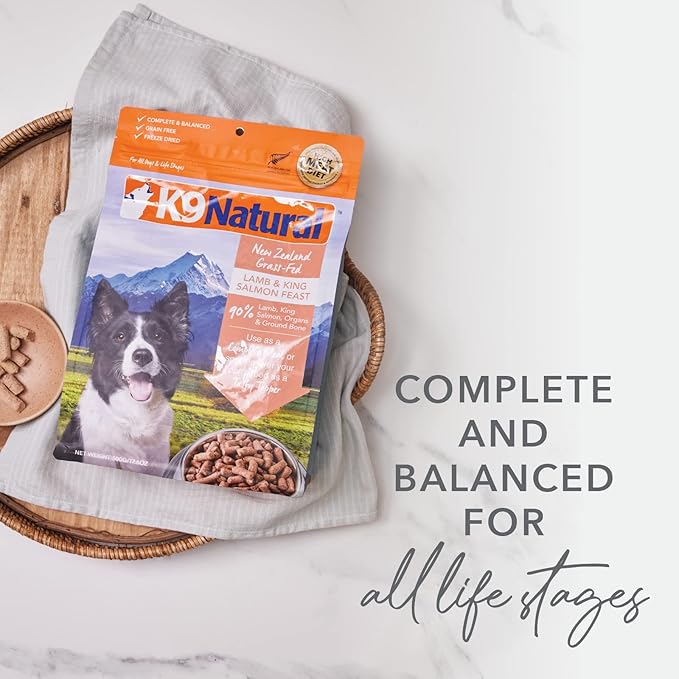 K9 Natural - Grain Free Freeze Dried Dog Food Topper - Chicken, 3.5oz