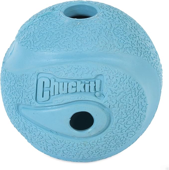 Chuckit! The Whistler Ball Dog Toy, Large (3 Inch Diameter) for Dogs 60-100 lbs, Pack of 1