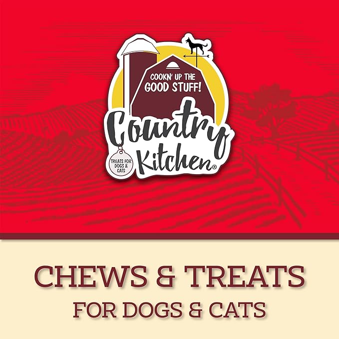 Rawhide Free Dog Chews, Made with Real Chicken, for Medium Sized Dogs, 3 Count