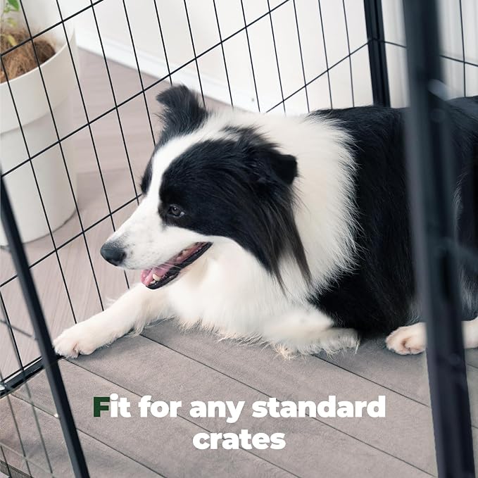 BALANCE Dog Crate Pad, Dog Foam Crate Mat Kennel Pad, Washable Water-Resistant Pet Bed Flat Dog Cage Mat for Small Dogs
