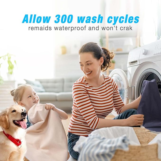 Dog Bed Covers Replacement Washable 100% Waterproof Dog Bed Cover 2 Pack Soft Noiseless Dog Bed Sheets for Dog Bed/pet Bed, 30" x 20" Beige