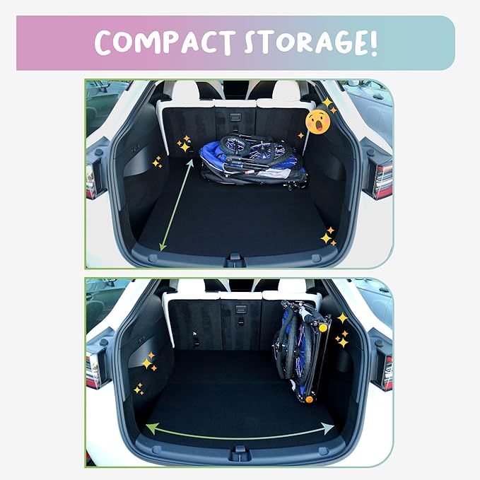 Petique Trailblazer Pet Jogger/Stroller, Bike Trailer, Shock Absorbing Bike Wheels, Large Entry Way, Peek-a-Boo Window, Small/Medium/Large Dogs, Cats and Pets, Supports up to 77LBS - Atlas (Blue)