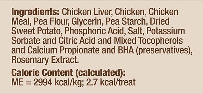 Bil-Jac 319010 Grain Free Soft Chicken Training Treat, Multicolor