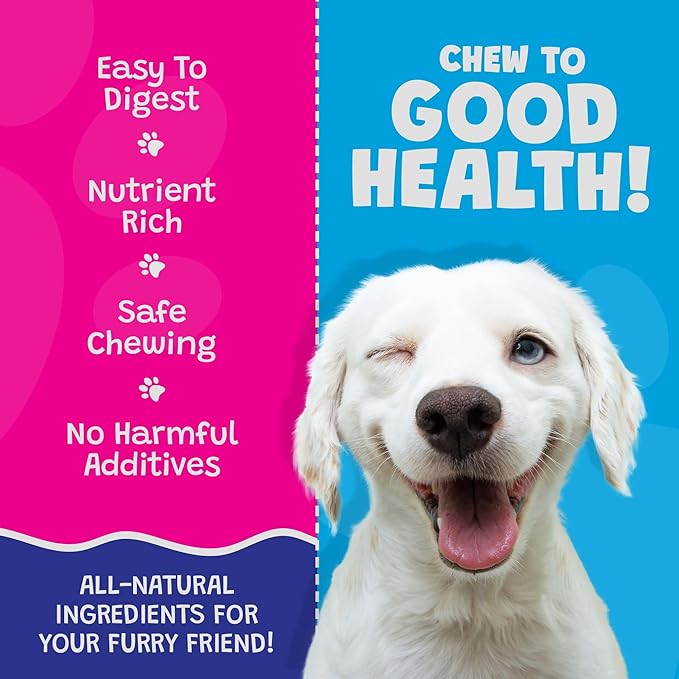 Coconut Dog Bones - Premium, All Natural Coconut Dog Treats - Healthy Puppy Treats & Vitamin Rich Rawhide Free Dog Chews - (Original)