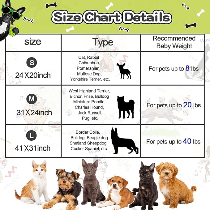Rezutan Dog Blankets for Small Dogs,1 Pack 3 Premium Soft Dog Puppy Blankets, with Flannel Cute Elephant Dog Paw, Small Cat Kitten Blankets, Grey/Blue/Yellow, 24x20 inch.