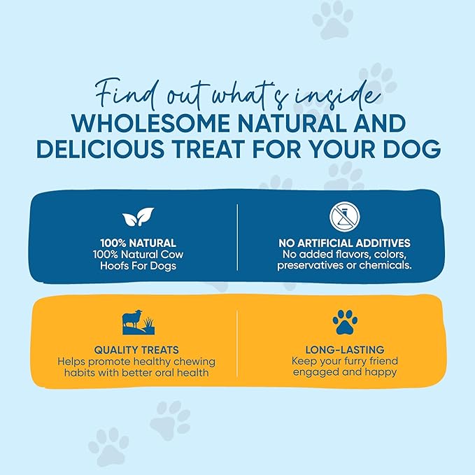 Stuffed Hooves Chews for Dogs Variety Pack (10 Count)