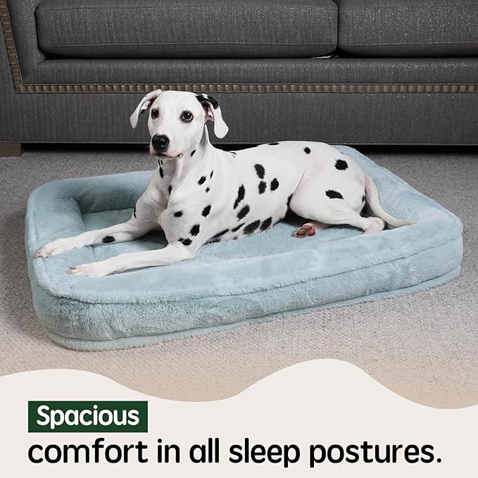 BALANCE Jumbo Dog Beds, Orthopedic Dog Bed, Washable Dog Bed with Removable Cover, Waterproof Dog Bed with Nonskid Bottom, Doggy Bed, Dog Beds for Large Dogs