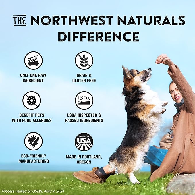 Northwest Naturals Raw Rewards Freeze-Dried Cheddar Cheese Treats for Dogs and Cats - Bite-Sized Pieces - Healthy, 1 Ingredient, Human Grade Pet Food, Natural - 6 Oz (Pack of 3)
