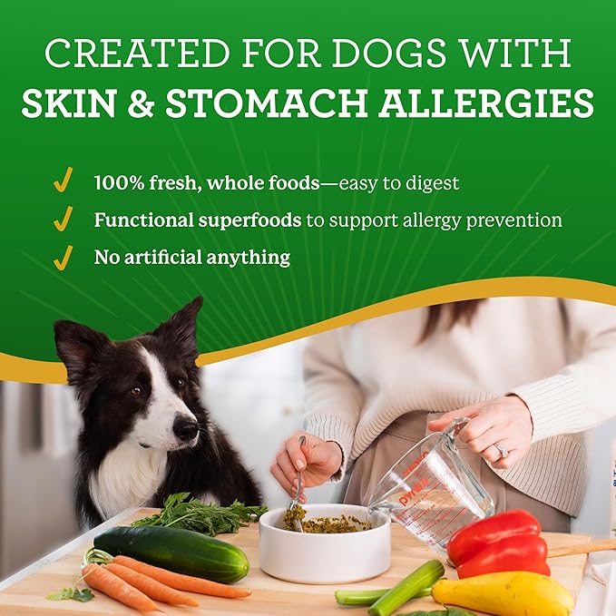 Dr. Harvey's Specialty Diet Allergy Turkey Recipe, Human Grade Dog Food for Dogs with Sensitivities and Allergies (5 Pounds)