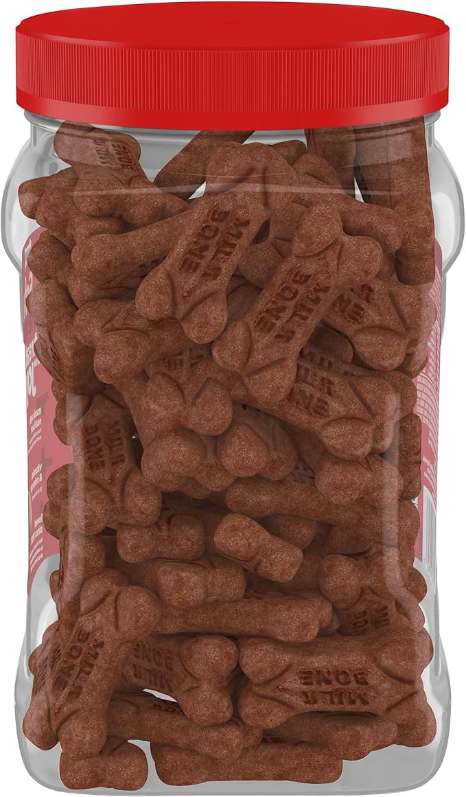 Milk-Bone Soft & Chewy Dog Treats, Beef & Filet Mignon Recipe With Chuck Roast, 25 Ounce Container