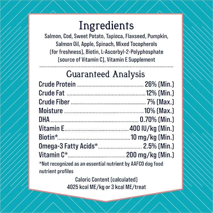 Stewart Freeze Dried Dog Treats, Shine Salmon & Sweet Potato, Made with Omega 3 & Salmon Oil, Grain Free, 8 Ounce Resealable Pouch, Made in USA