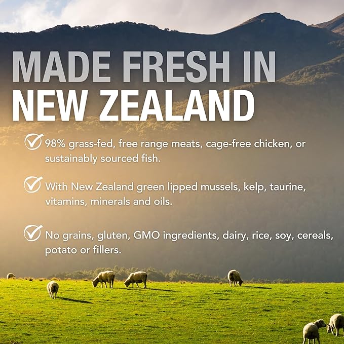Feline Natural Wet Cat Food Pate, Beef Feast, 6 Oz Cans (Pack of 12), Grain Free, Made in New Zealand with Grass-Fed and Finished Beef, Single Source, Limited Ingredient