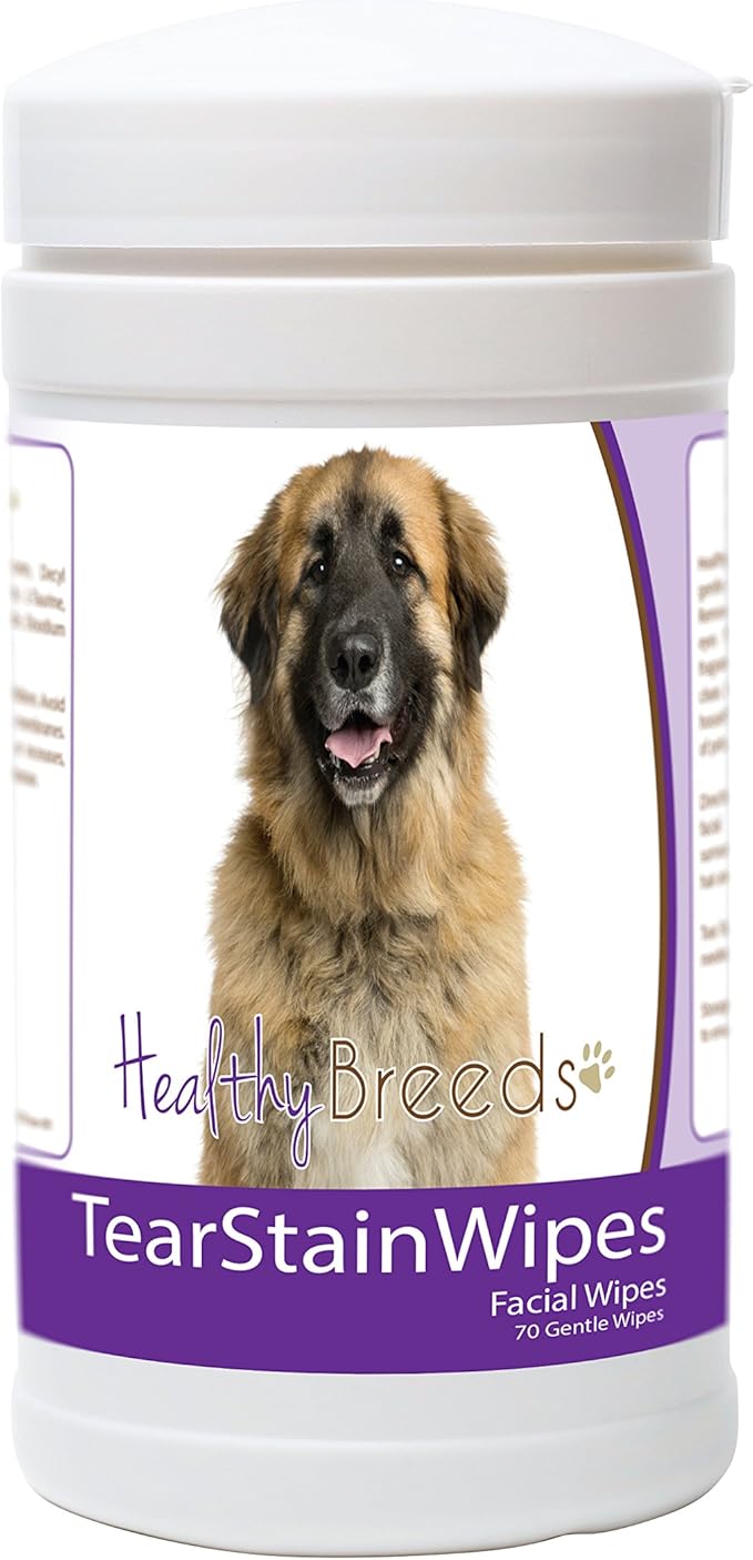 Healthy Breeds Leonberger Tear Stain Wipes 70 Count