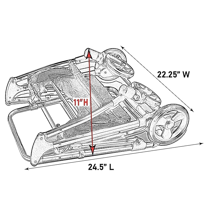 Pet Gear 3-in-1 Travel System, View 360 Stroller Converts to Carrier and Booster Seat with Easy Click N Go Technology, for Small Dogs & Cats, 4 Colors New Silver Pearl