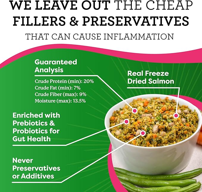 Dr. Harvey's Specialty Diet Allergy Salmon Recipe, Human Grade Dog Food for Dogs with Sensitivities and Allergies (5 Pounds)