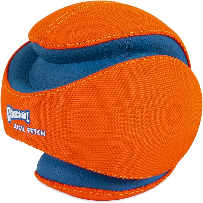 Chuckit! Kick Fetch Ball Dog Toy, Small (6 Inch)