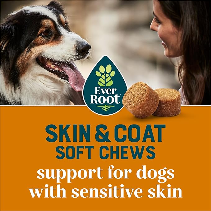 by Purina Skin and Coat Dog Supplements Soft Chews - 10.6 oz. Canister