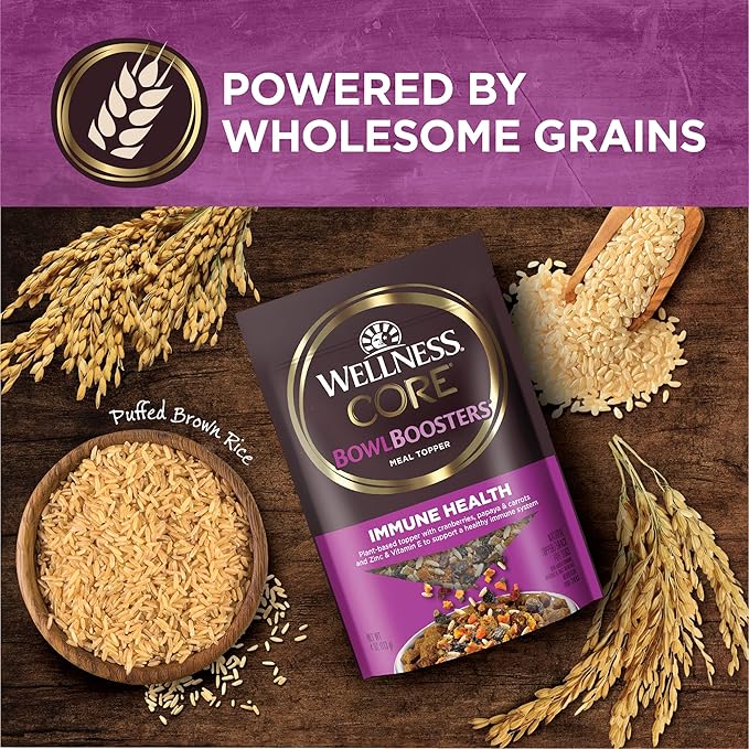 Wellness CORE Bowl Boosters, Functional Meal Topper for Immunity, Plant Based, 4 Ounce Bag