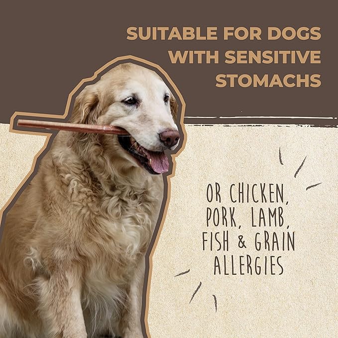Mighty Paw Naturals Bully Sticks for Dogs (Bully Stick Variety - 10 Pack)