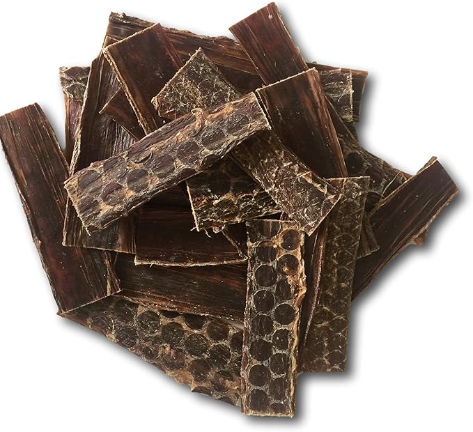 Scoochie Pet Products 20R 6 in. Esophagus Jerky One oz Bag in a Zip Lock Bag