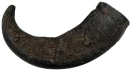 Top Dog Chews – Water Buffalo Horn, Long Lasting Dog Chew for Aggressive Chewers, All Natural, Dog Bone for Large & Medium Dogs, 2 Pack