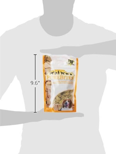 PureBites Duck Freeze Dried Dog Treats, 1 Ingredient, Made in USA, 2.61oz