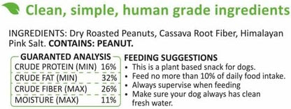 Peanut Butter Bars for Dogs, 0.7 Ounce, 16-Pack (Peanut Butter) Dog Treat