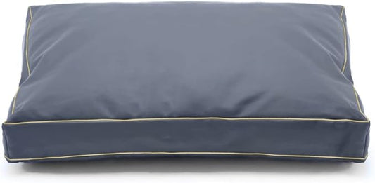 Dog Bed Cover 20Lx15Wx3H Inch.Waterproof Heavy Duty Durable Oxford Dog Bed Replacement Covers with Zipper.Washable Removable Pet Bed Mattress Protector Cover.Grey,Cover Only.