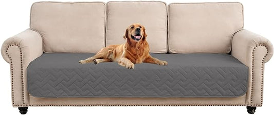 fuguitex Waterproof Dog Bed Cover Couch Cover for Pet Anti-Slip Cat Mat Pet Pad Blanket for Sofa Chair Recliner Bed Furniture Protrctor