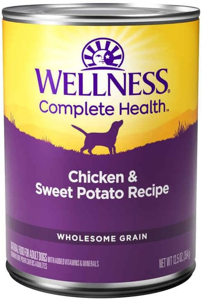 Wellness, Dog Food Chicken & Sweet Potato 12.5 Oz