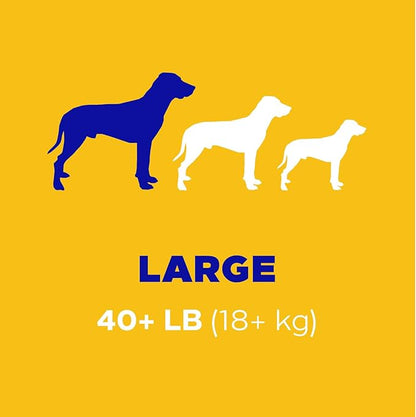 Pedigree Large Dog Dental Treats Beef Flavor Dental Bones, 62.4 oz. Multipack (72 Treats)