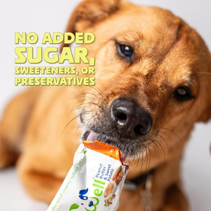 Peanut Butter Bars for Dogs, 0.7 Ounce, 16-Pack (Variety) Dog Treat