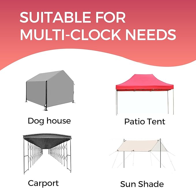 Extra Large Weights Sand Bags Set of 4 for Outdoor Dog Shelter, Heavy Duty Canopy Weight Bags(120LBS) for Pop up Canopy Tent (Without Sand), Black
