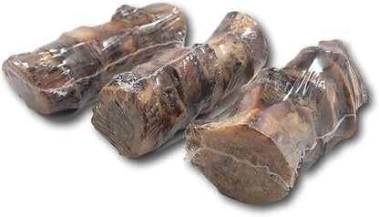 Top Dog Chews Premium - Made in The USA - Dog Bones with Bone Marrow - Long Lasting Natural Beef Femur Chews - Best for Small Dogs (3 Pack of 6 Slices)