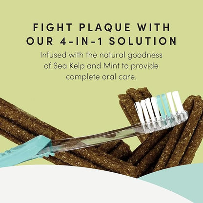 Crumps' Naturals Plaque Busters Advanced - Double Fresh Dental Sticks 9.5oz