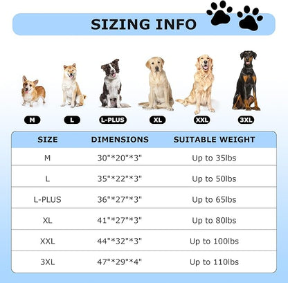 Washable Medium Dog Bed Covers Soft Plush Replacement, Waterproof Dog Bed Liner, Pet Bed Cover with Zipper 30x20x3 Inches, Light Grey, Cover Only