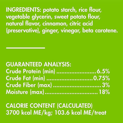 Chewsday Medium Cinnamon Clean Daily Dental Dog Chews, Made in The USA, Natural Highly-Digestible Oral Health Treats for Healthy Gums and Teeth - 28 Count